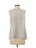 Marie Oliver 100% Silk Tan Sleeveless Silk Top Size S - photo 1