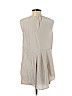 Marie Oliver 100% Silk Tan Sleeveless Silk Top Size S - photo 2