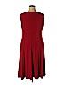 Evan Picone Red Casual Dress Size 16 - photo 2