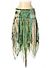 BCBGMAXAZRIA 100% Silk Teal Silk Skirt Size XS - photo 1