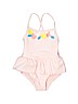 Carter's 100% Polyester Pink One Piece Swimsuit 3-6 MO / 6 MO - photo 1