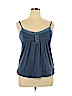 Abercrombie 100% Cotton Blue Sleeveless Top Size XL - photo 1