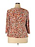 Briggs New York Orange Long Sleeve Top Size 2X - photo 2