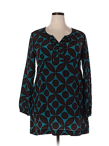 Boden Long Sleeve Silk Top (view 1)