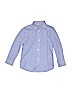 Classic Club Blue Long Sleeve Button-Down Shirt Size 4 - photo 1