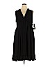 Sangria Black Casual Dress Size 22 - photo 1