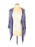 Bobeau 100% Rayon Purple Cardigan Size XL - photo 1