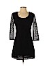 Garnet Hill 100% Cotton Black Casual Dress Size 2 (petite) - photo 1