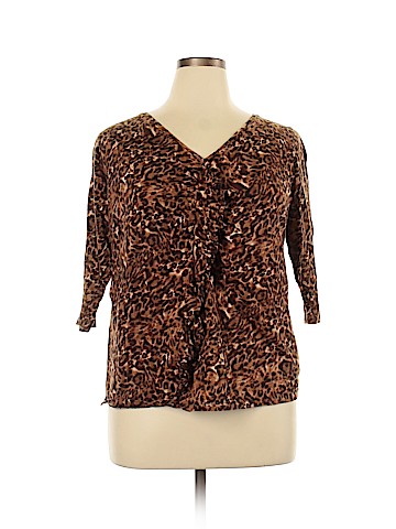 Jones New York Sport 3/4 Sleeve Top (view 1)