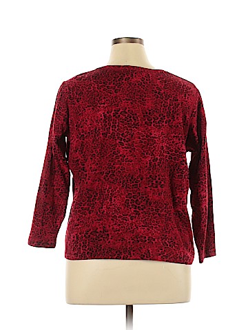 Jones New York Signature Long Sleeve T-Shirt (view 2)