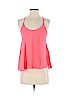 Lush 100% Polyester Pink Sleeveless Blouse Size S - photo 1