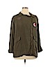 Xhilaration 100% Rayon Green Jacket Size XL - photo 1