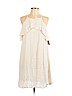 Mossimo Supply Co. 100% Rayon White Casual Dress Size L - photo 1