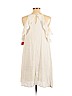 Mossimo Supply Co. 100% Rayon White Casual Dress Size L - photo 2