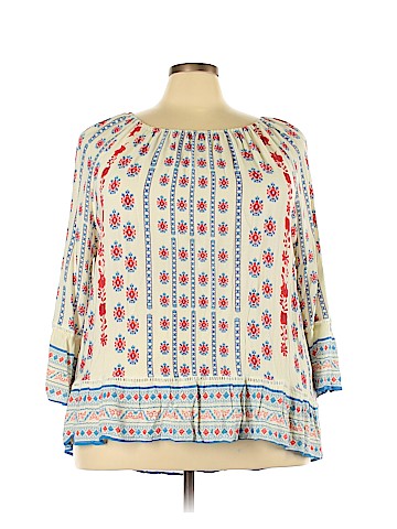 New Directions 3/4 Sleeve Blouse (view 1)