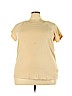 Lauren by Ralph Lauren 100% Cotton Tan Short Sleeve Top Size 3X - photo 1