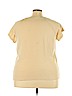 Lauren by Ralph Lauren 100% Cotton Tan Short Sleeve Top Size 3X - photo 2