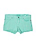 Lucky Brand Teal Denim Shorts Size 8 - photo 1