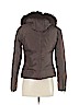 DKNY 100% Polyester Brown Coat Size XS - photo 2