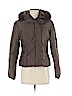 DKNY 100% Polyester Brown Coat Size XS - photo 1