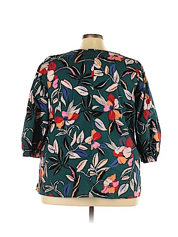 ELOQUII 3/4 Sleeve Blouse (view 2)