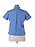 Gap 100% Cotton Blue Short Sleeve Button-Down Shirt Size XL - photo 2