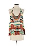 Love Sam 100% Rayon Orange Sleeveless Blouse Size S - photo 1