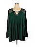 Torrid Green Long Sleeve Top Size 5X Plus (5) - photo 1