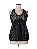 Xhilaration Black Sleeveless Top Size XL - photo 1