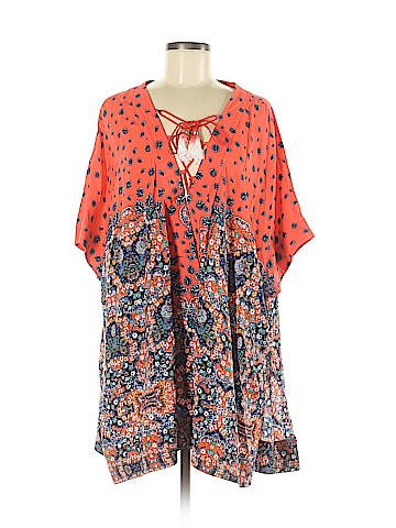 Red Carter Swimsuit Cover Up (view 1)