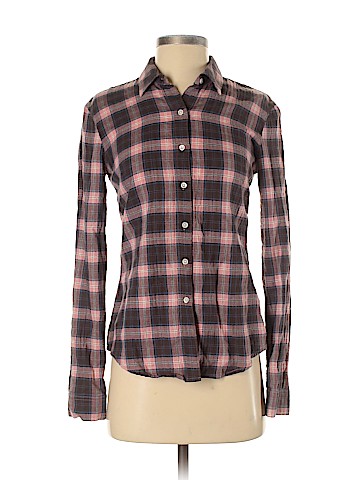 James Perse Long Sleeve Button-Down Shirt (view 1)