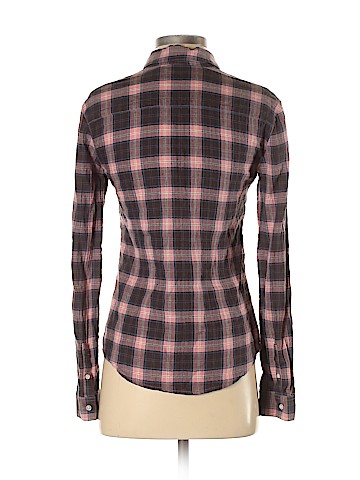 James Perse Long Sleeve Button-Down Shirt (view 2)