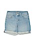 Justice Blue Denim Shorts Size 10 - photo 1