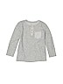 Cat & Jack Gray Long Sleeve Henley Size 5T - photo 1