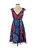 Nanette Lepore Blue Casual Dress Size 5 - photo 1