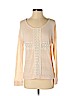 Elodie 100% Cotton Ivory Pullover Sweater Size S - photo 1