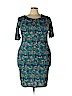 Lularoe Blue Casual Dress Size 3X - photo 1