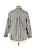 ELOQUII 100% Cotton Black Long Sleeve Button-Down Shirt Size 14 - photo 2