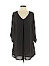 Lush 100% Polyester Black Casual Dress Size S - photo 1