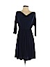 Jessica Howard Blue Casual Dress Size 4 (petite) - photo 1