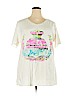 Lane Bryant 100% Cotton White Short Sleeve T-Shirt Size 22 - 24 Plus - photo 1