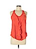 BCX Orange Sleeveless Blouse Size M - photo 1