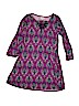 D-Signed Print Purple Dress Size 10 - 12 - photo 1