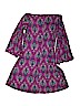 D-Signed Print Purple Dress Size 10 - 12 - photo 2