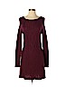 Hollister Burgundy Casual Dress Size S - photo 1