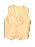 Unbranded 100% Polyester Yellow Tuxedo Vest Size 8 - 10 - photo 1