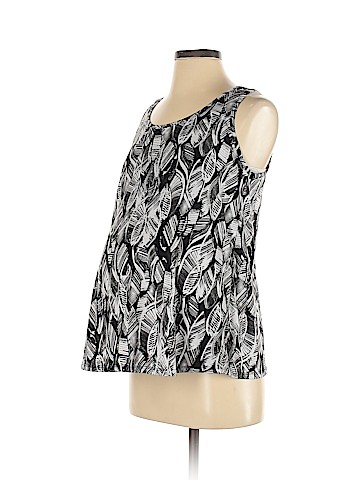 Everly Grey Sleeveless Top (view 1)