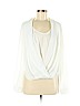 Vince Camuto 100% Polyester White Long Sleeve Blouse Size M - photo 1