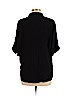 Forever 21 100% Viscose Black Short Sleeve Blouse Size L - photo 2