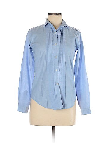 Diane von Furstenberg Long Sleeve Button-Down Shirt (view 1)